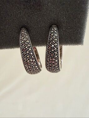 Judith Jack Earrings Marcasite